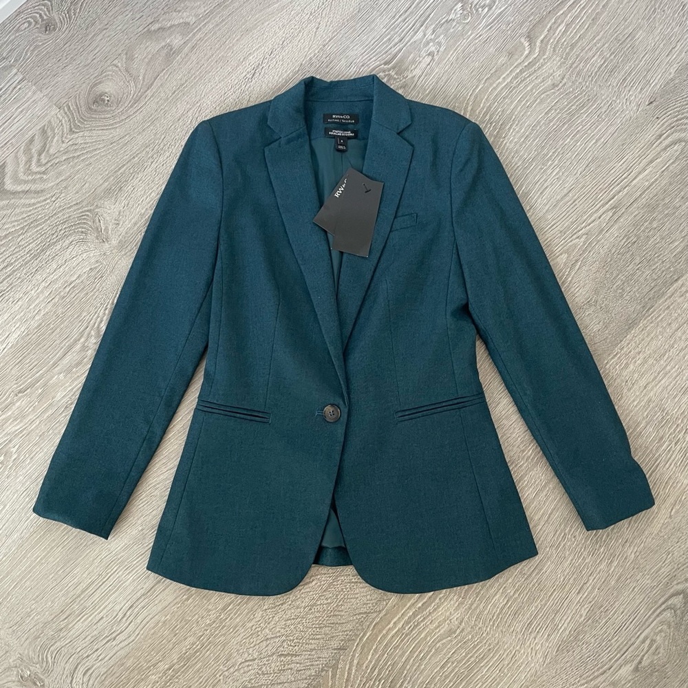 NWT RW&CO Emerald Blazer